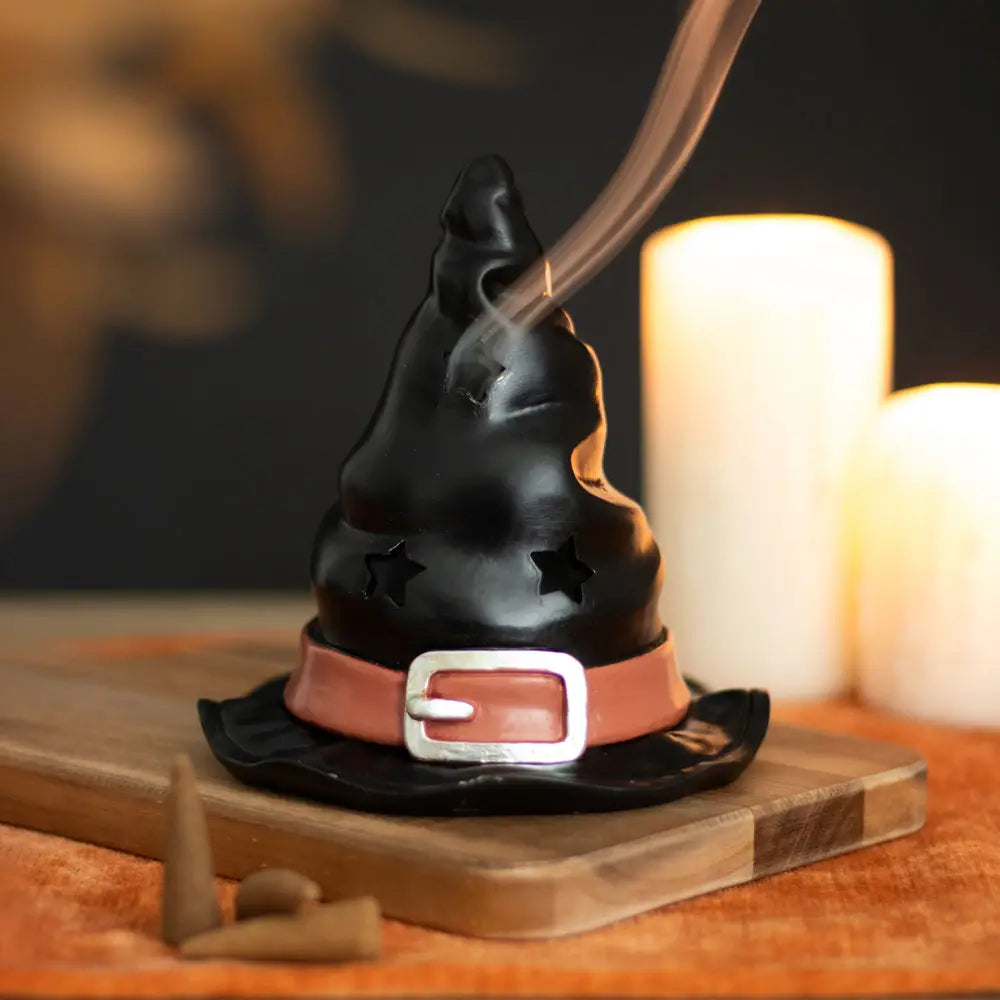 Brûleur à encens "chapeau de sorcière" 🧙♀️