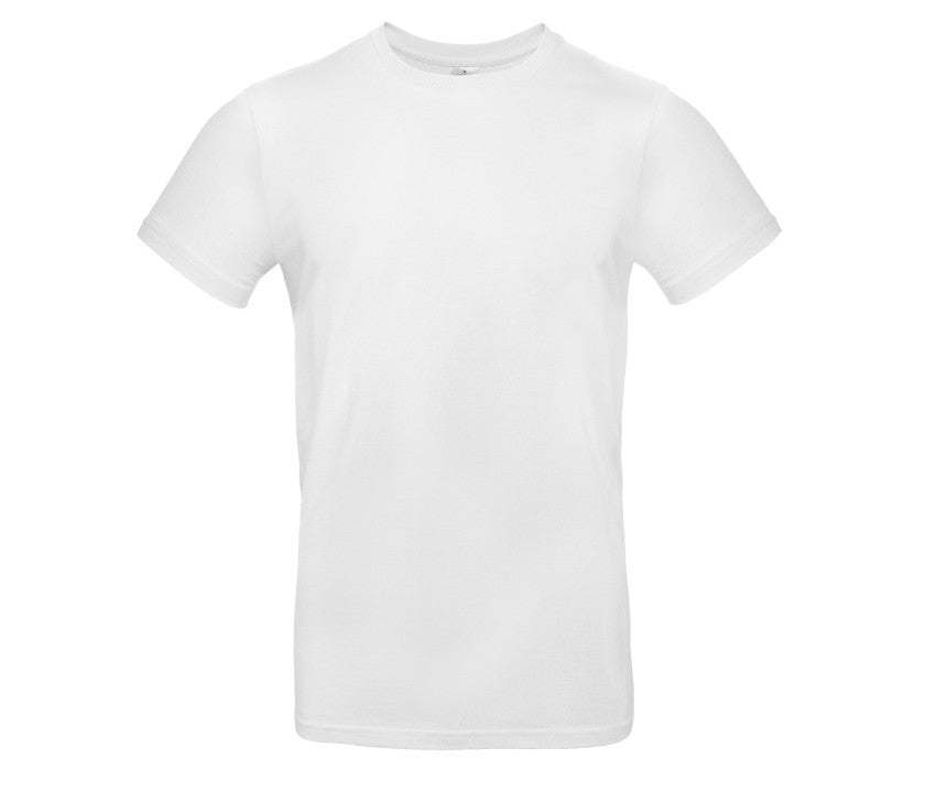 T-shirt blanc droit personnalisé