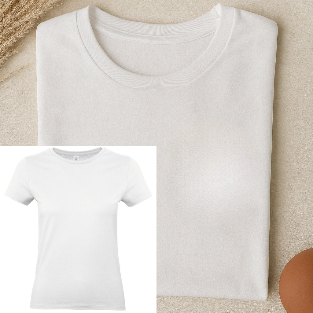 T-shirt blanc cintré