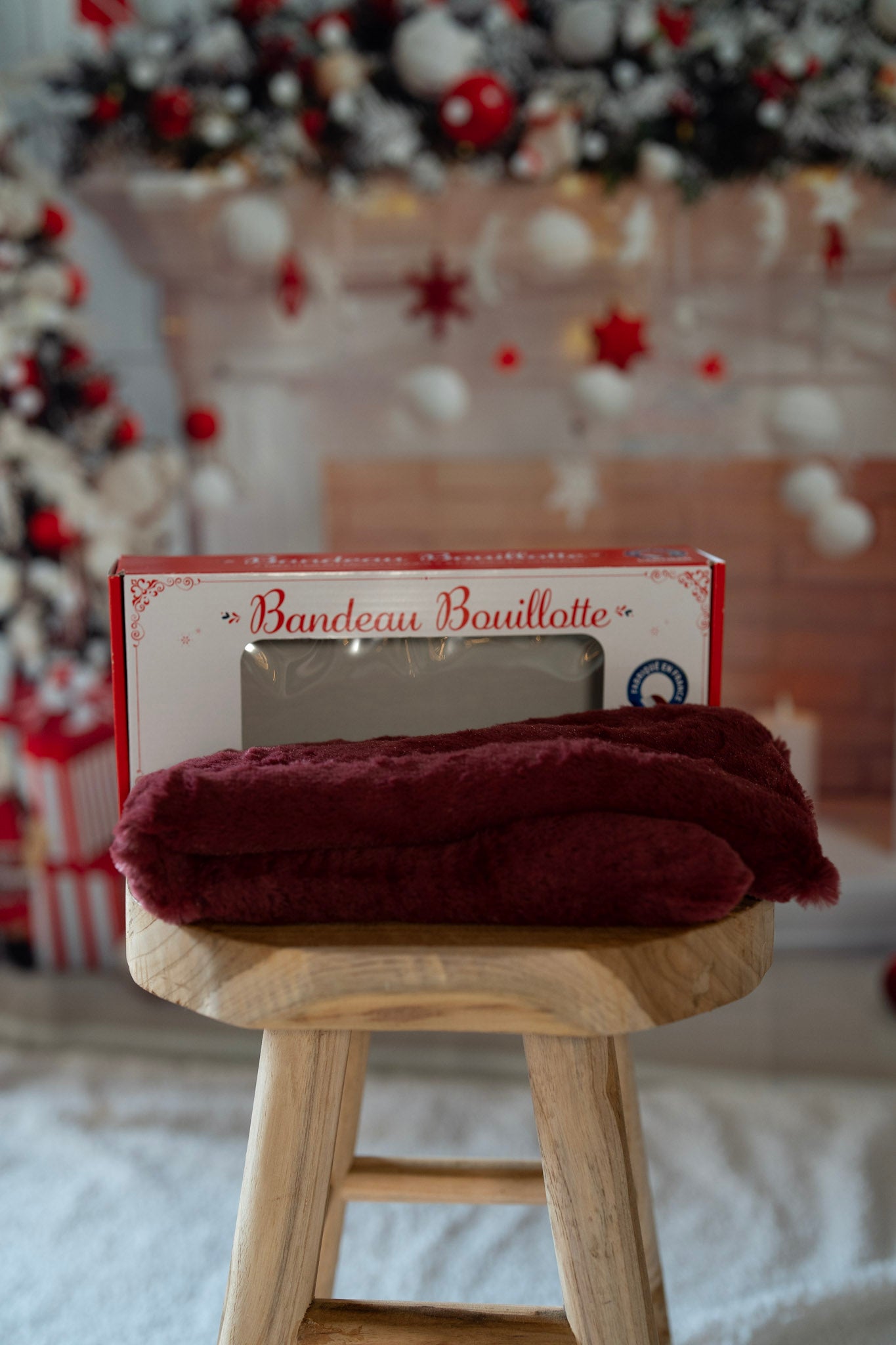 Bouillotte bandeau / Prune