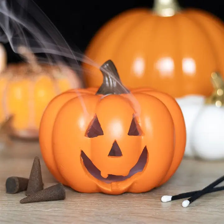Brûleur à encens "citrouille d'Halloween" 🎃