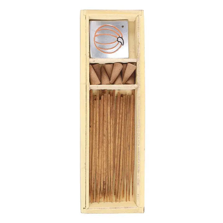 Coffret d'encens d'automne à la tarte à la citrouille 🎃
