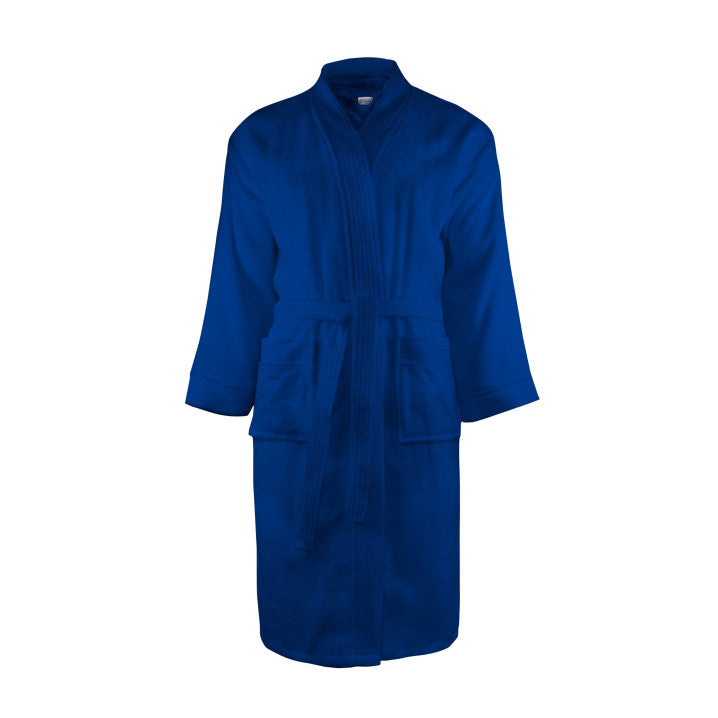 Peignoir adulte personnalisable (broderie) / Bleu Navy