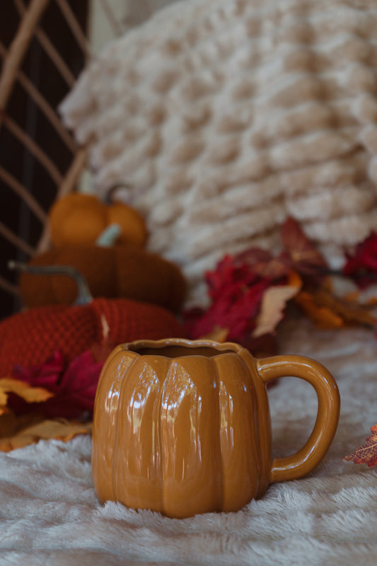 Grand Mug Citrouille - Terracotta