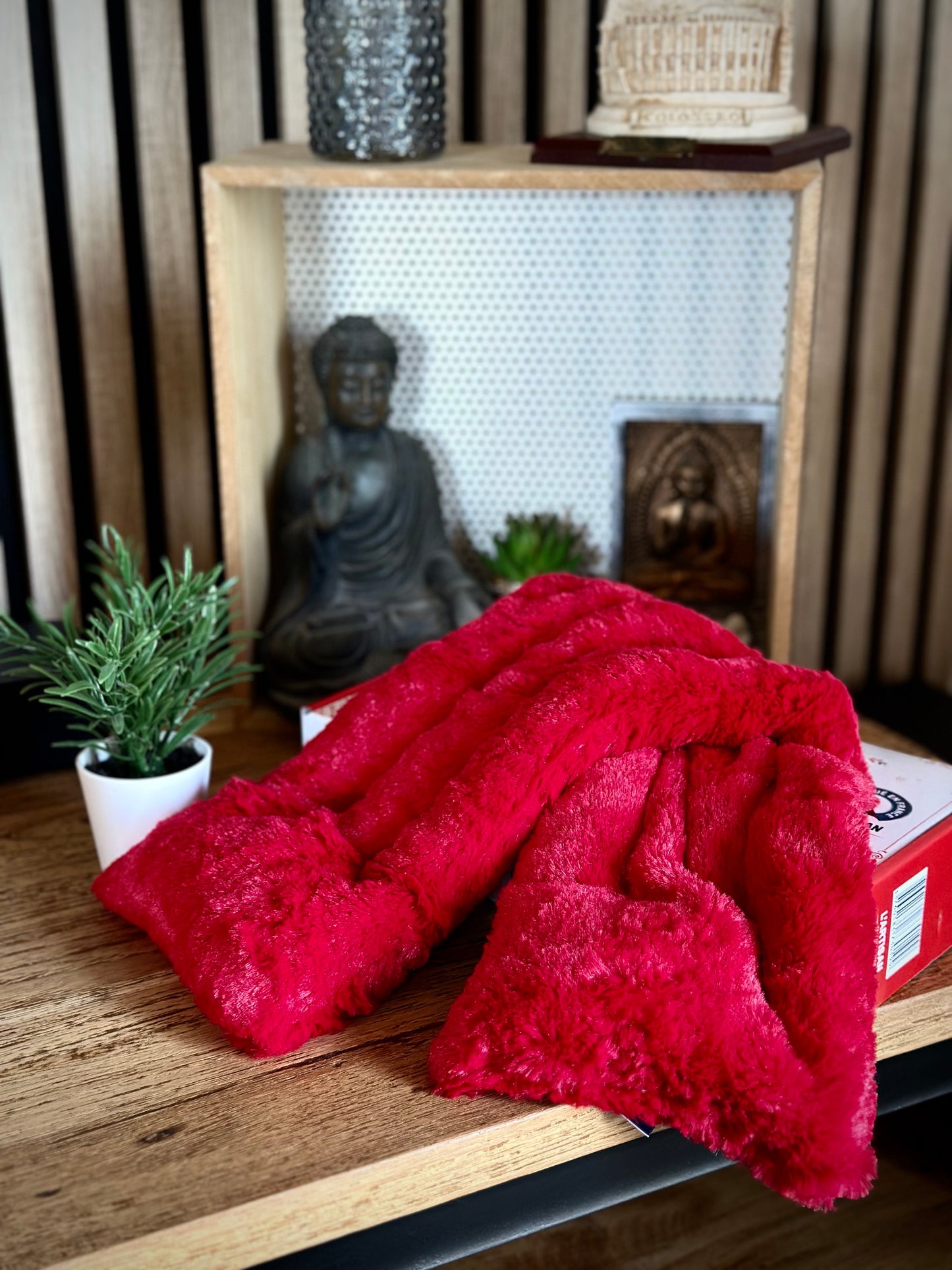 Bouillotte bandeau / rouge