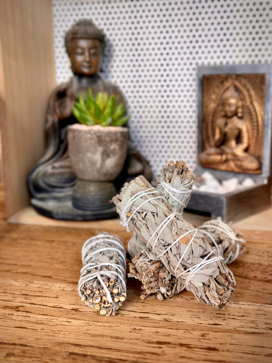 Sauge blanche (lot de 4 batons)