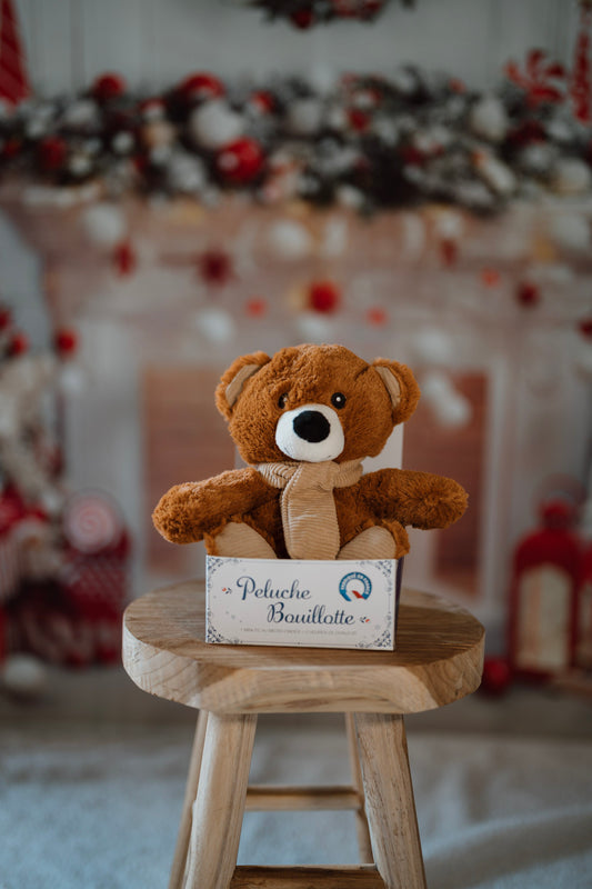 Bouillotte peluche Ours Brun