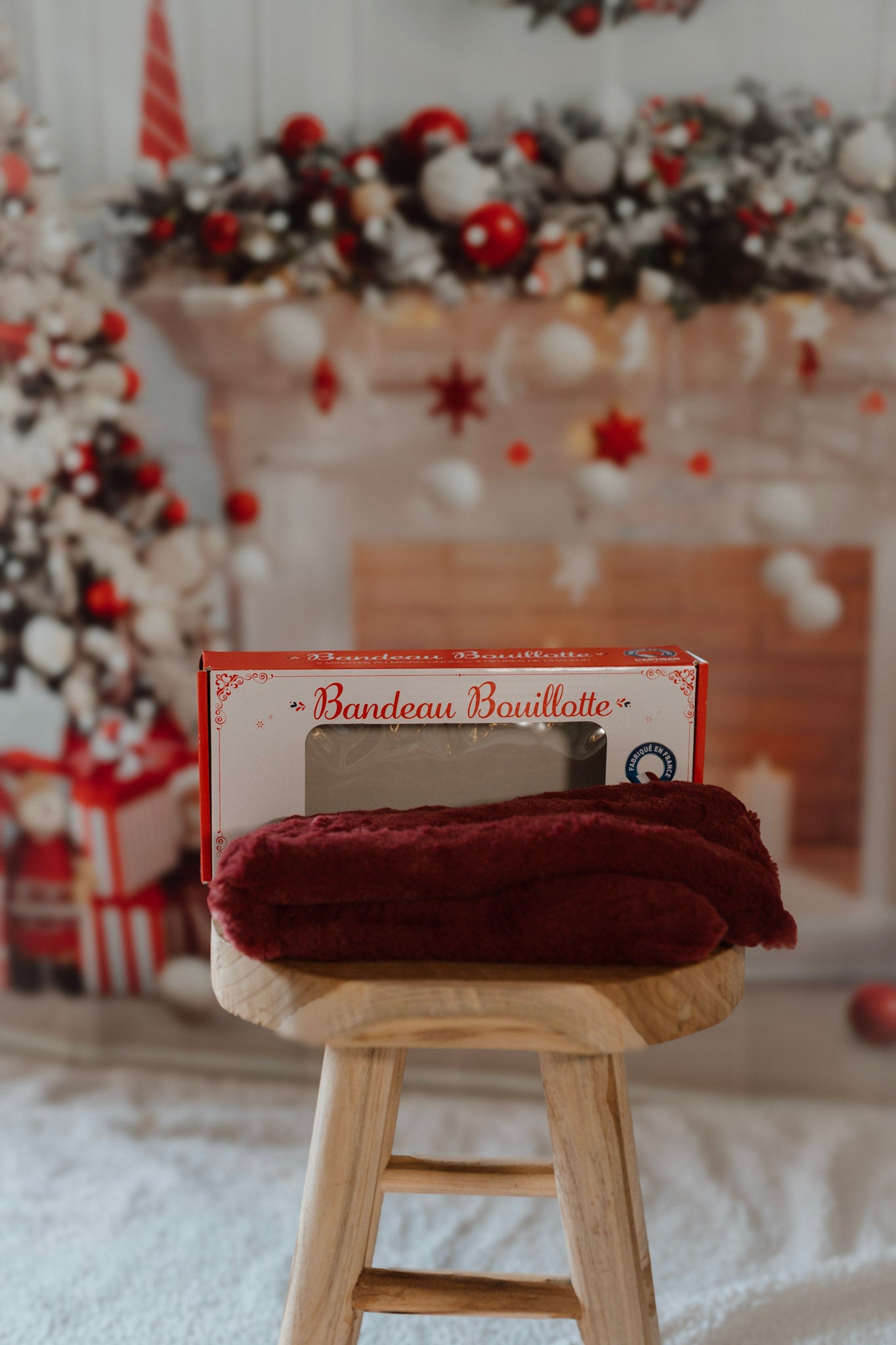 Bouillotte bandeau / Prune