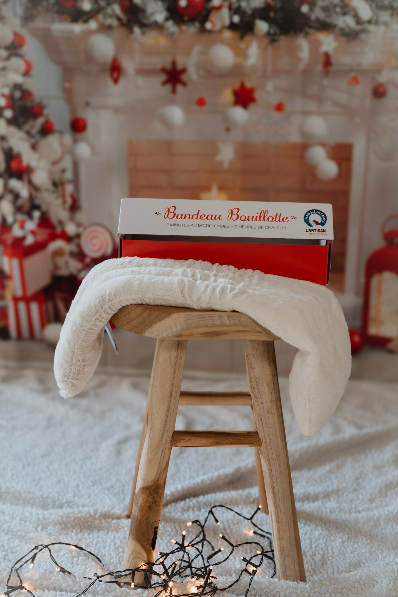 Bouillotte bandeau / beige