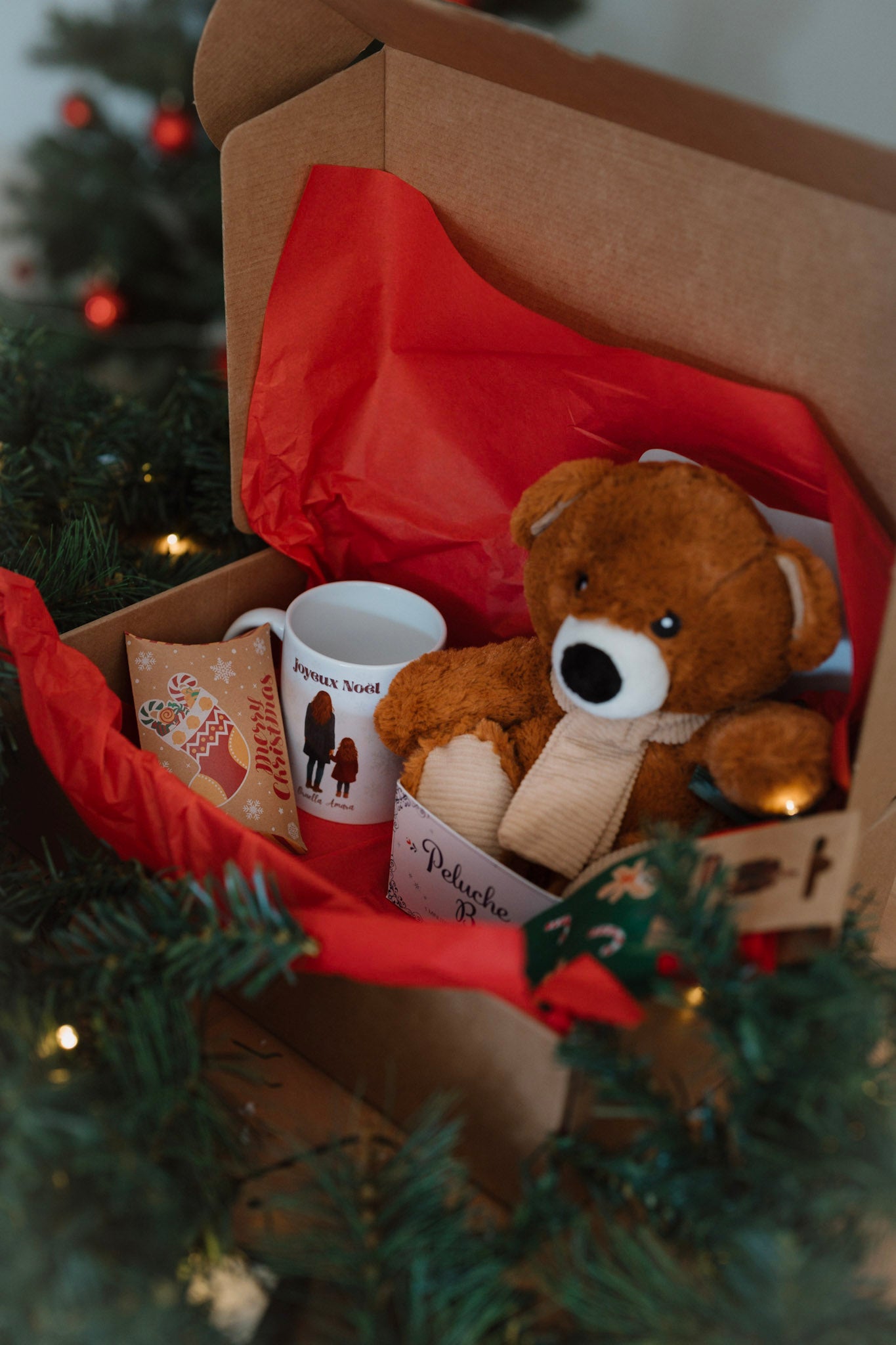 Box de Noël (mug de Noël personnalisable) 🎄🎅🏻