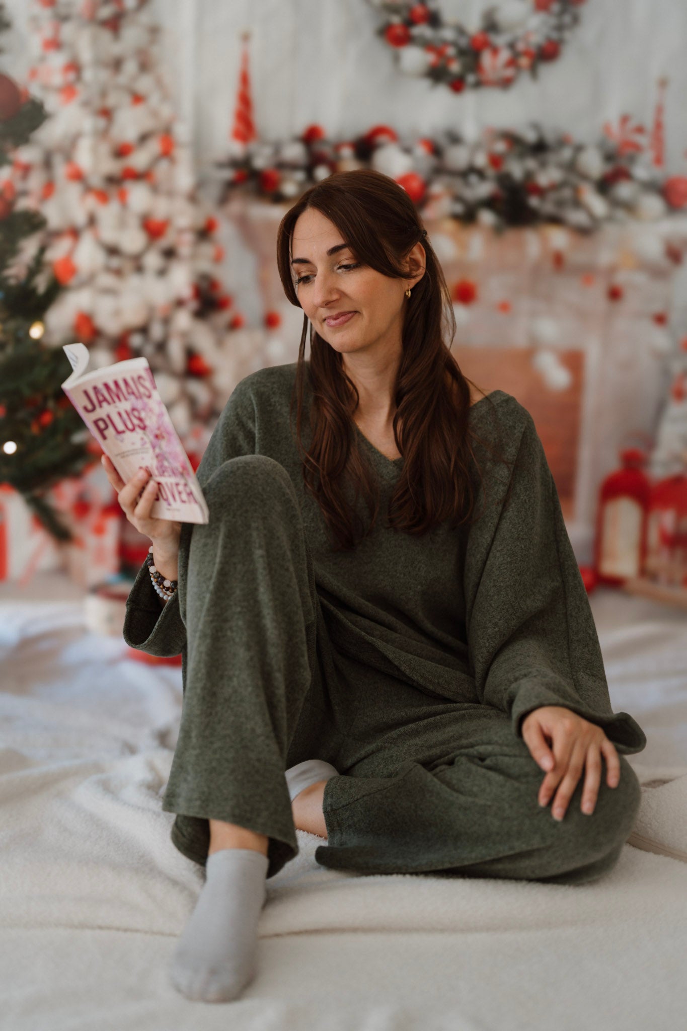 Ensemble Homewear cosy 🍁 - Kaki (fabriqué en France 🇫🇷)