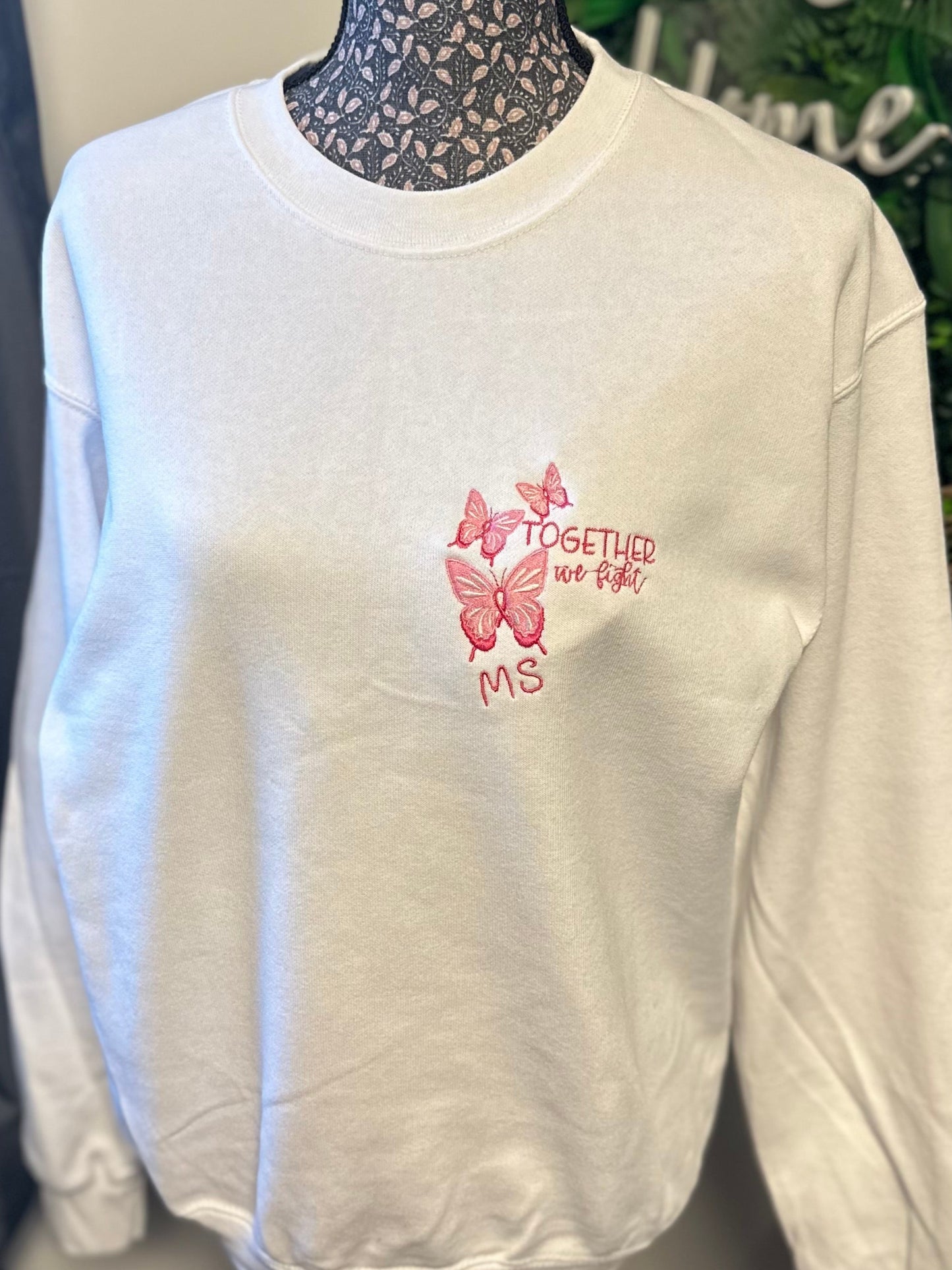 Sweat blanc personnalisable / Unisexe