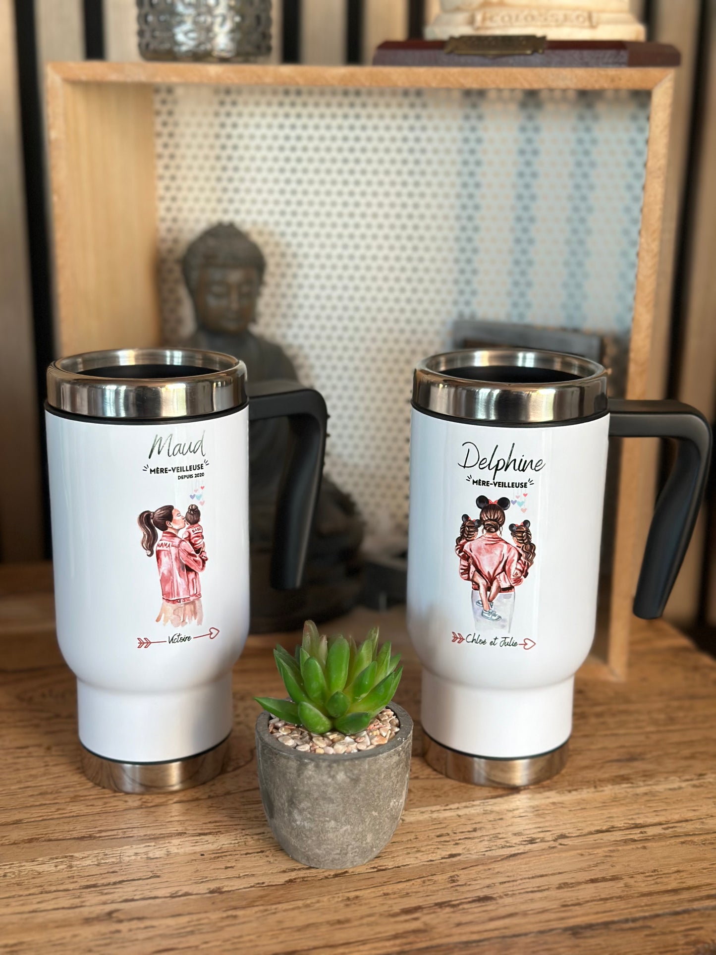 Thermos isotherme avec poignet 500ml personnalisable