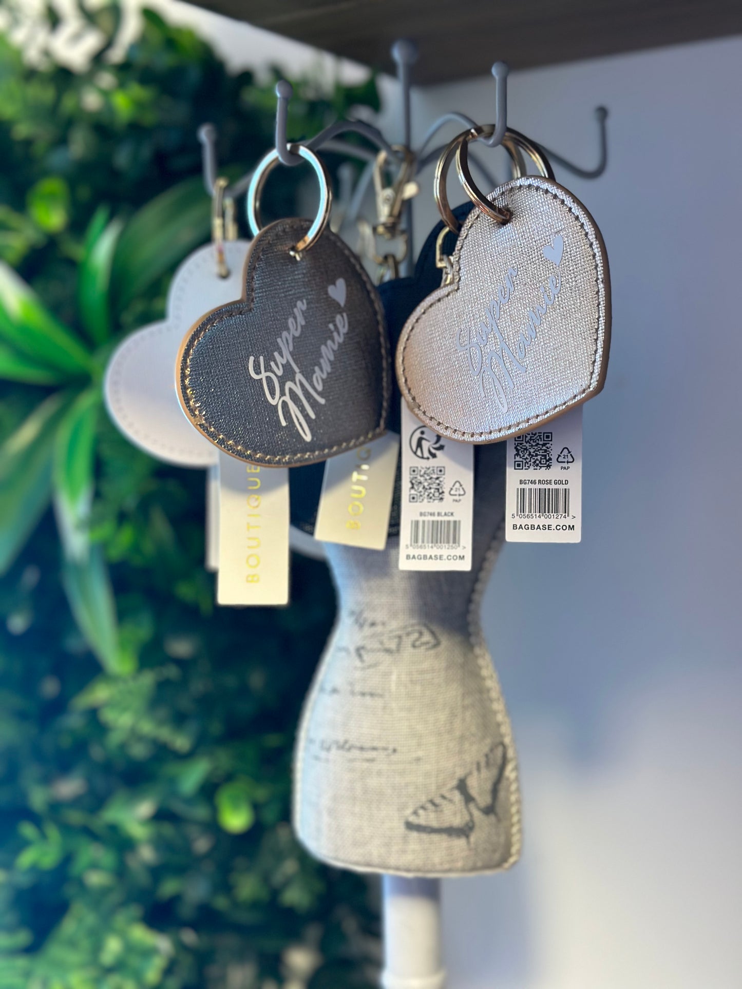 Porte-clé coeur personnalisable