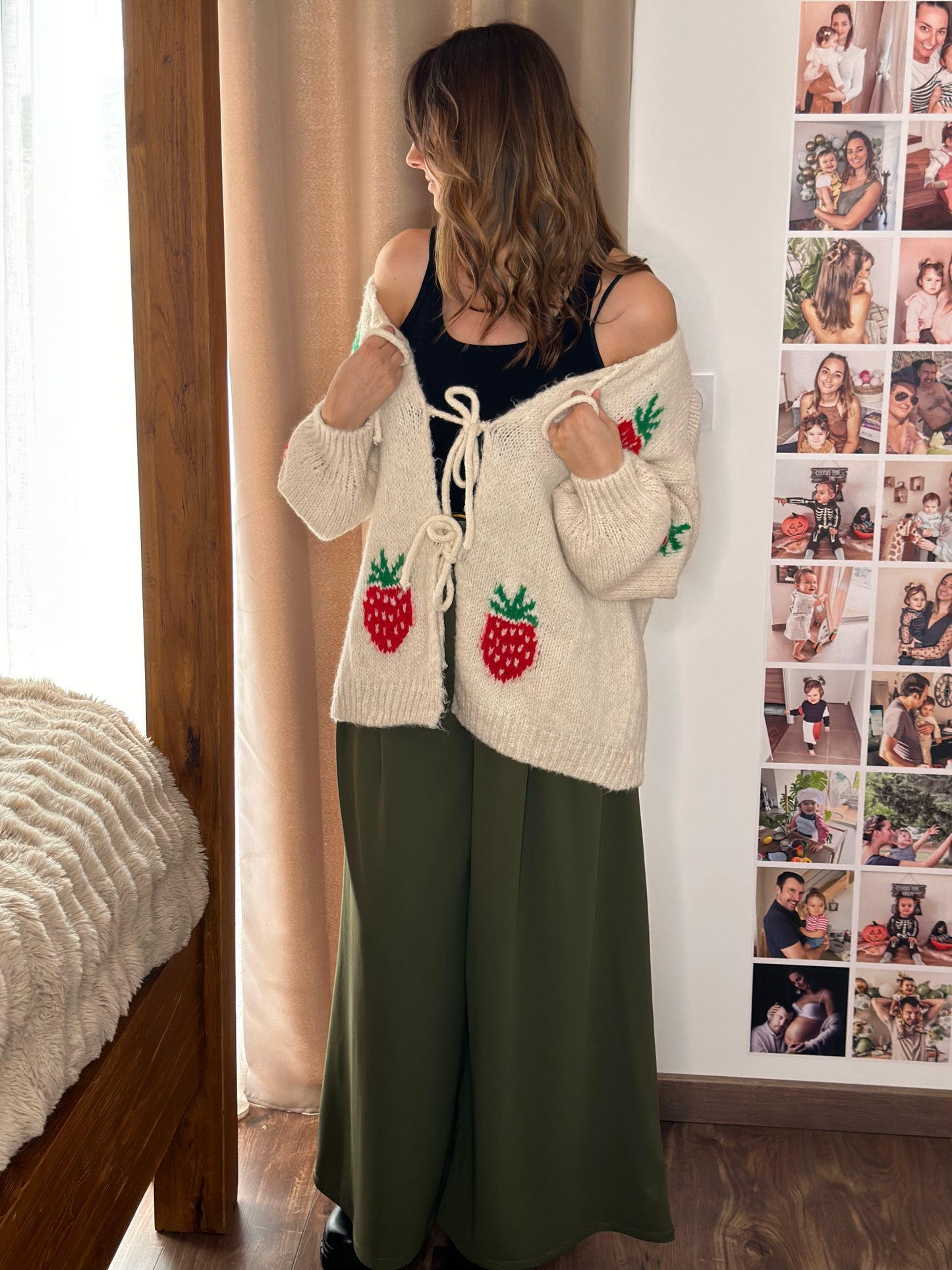 Gilet Rosa en laine 🍓🍓🍓