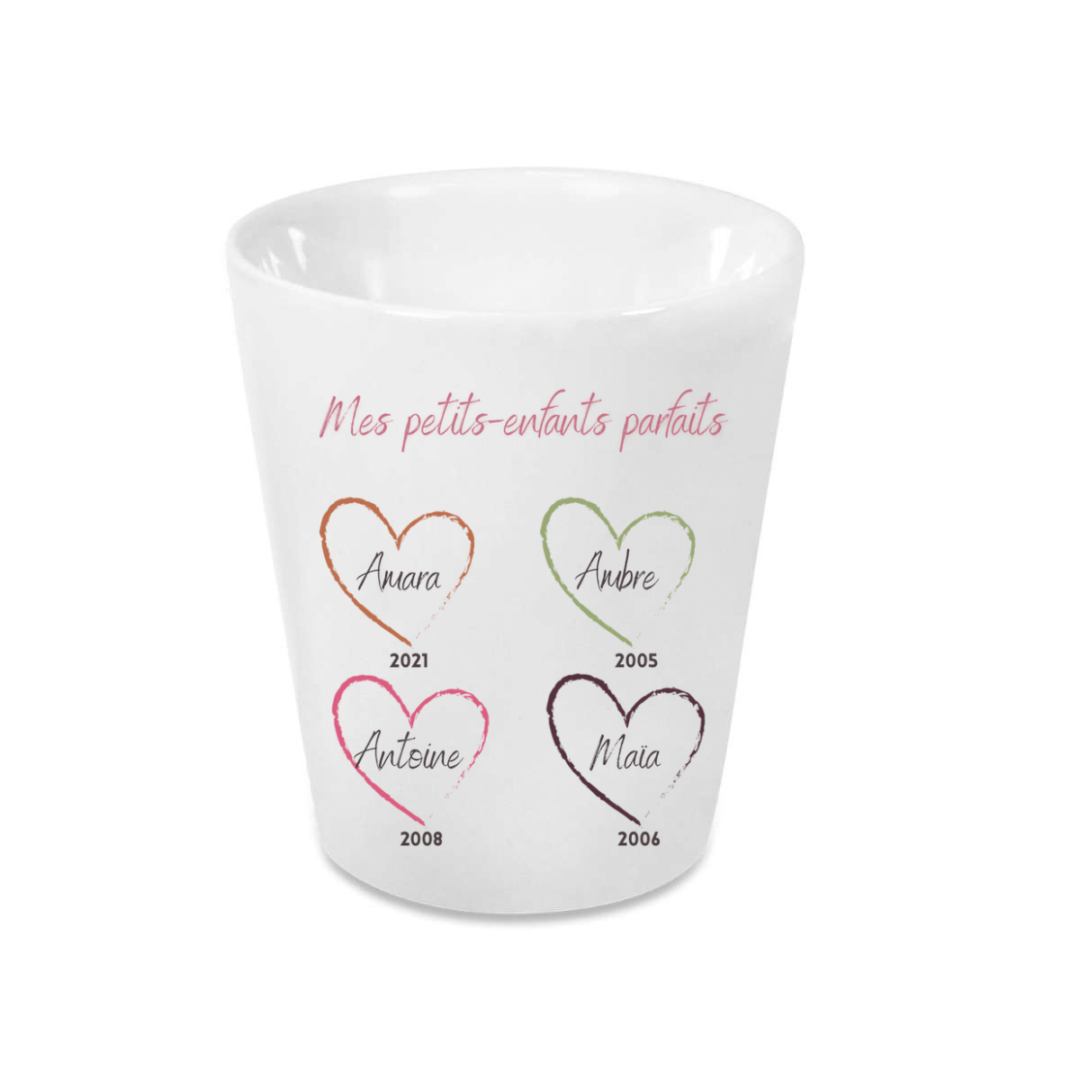 Pot de fleurs personnalisable