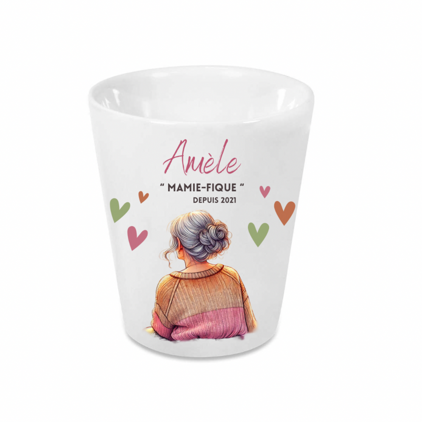 Pot de fleurs personnalisable